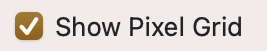 Pixel Grid selector